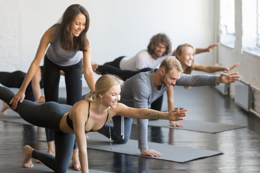 postura de yoga